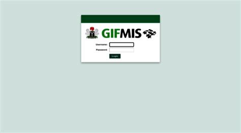 pfm gifmis login